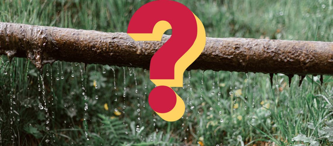 ¿Cuáles son las pistas para saber si una tubería está dañada?